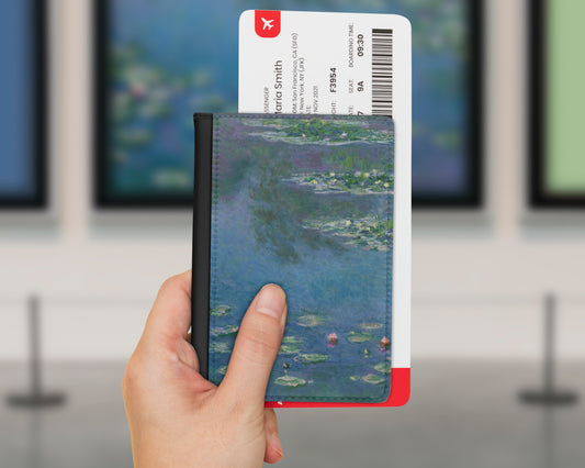 Claude Monet - Water Lilies passport cover