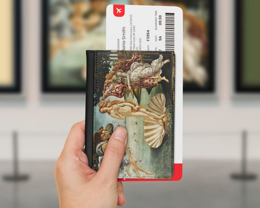 Sandro Botticelli - The Birth of Venus passport cover
