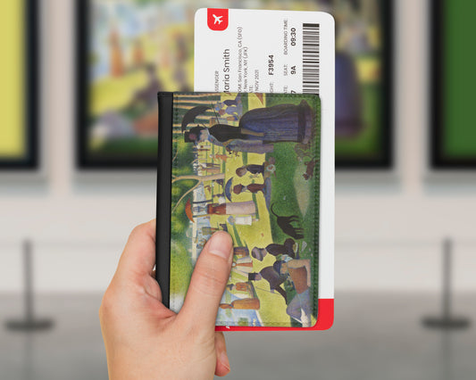 Georges Seurat - A Sunday on La Grande Jatte passport cover
