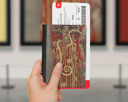 Gustav Klimt - Hygieia passport cover