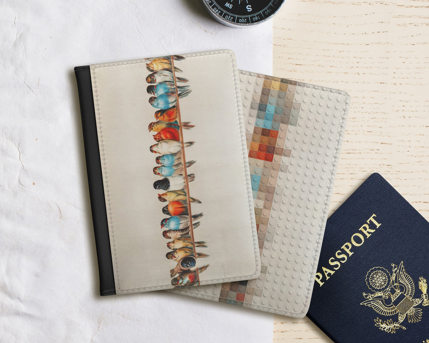 Hector Giacomelli - A Perch of Birds passport cover