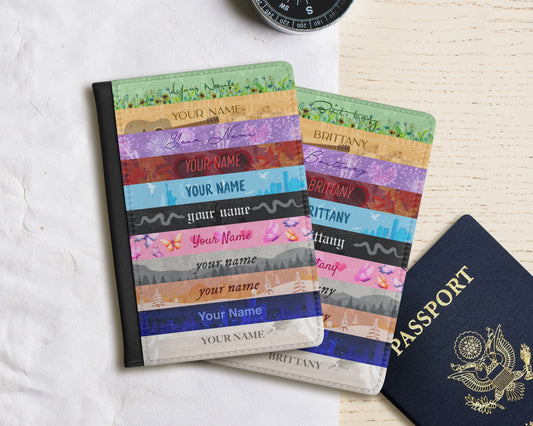 Personalized name Eras passport cover