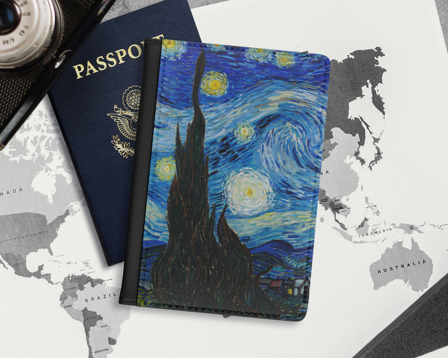 Vincent van Gogh - The Starry Night passport cover