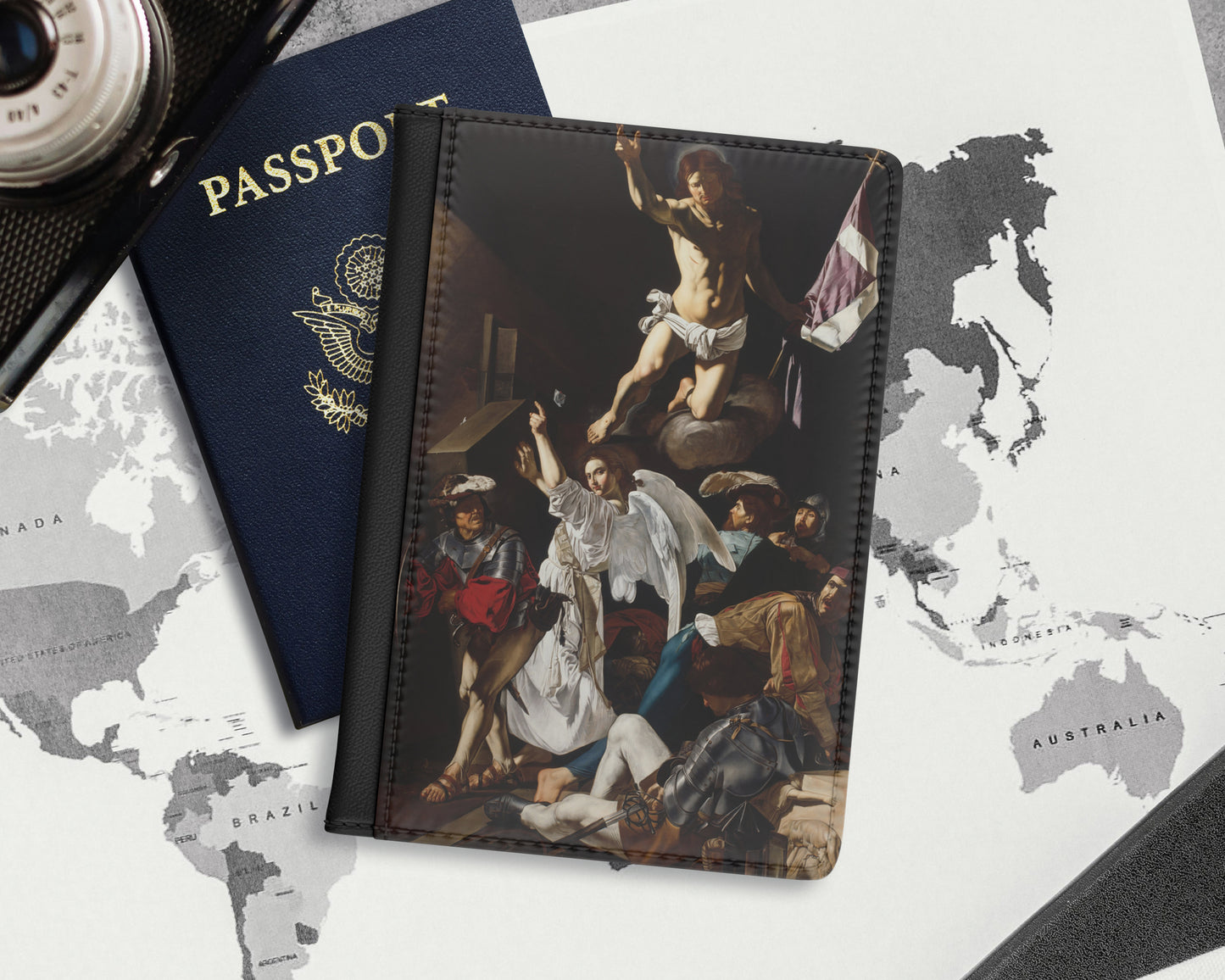 Cecco del Caravaggio - Resurrection passport cover