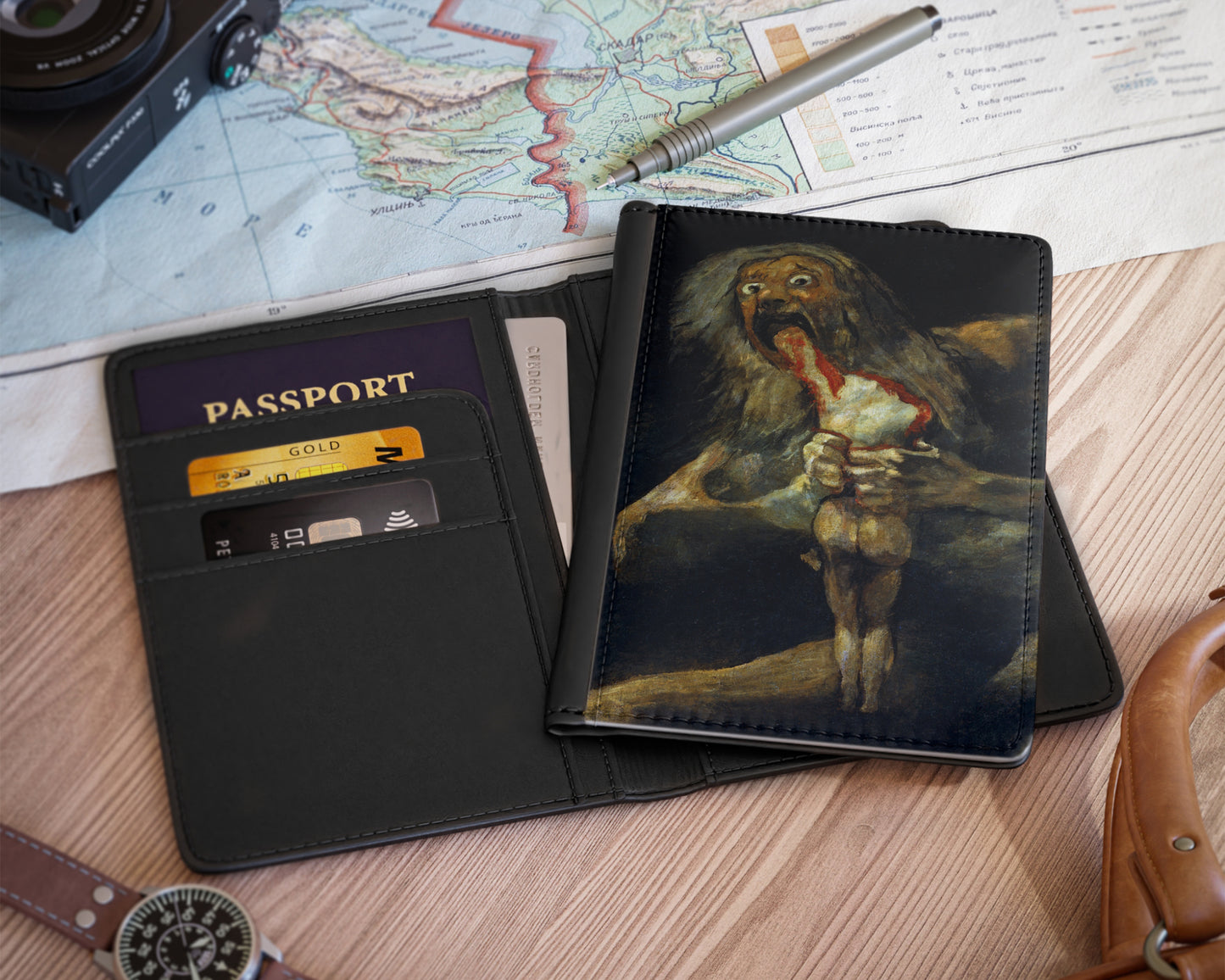 Francisco Goya - Saturn Devouring His Son passport cover