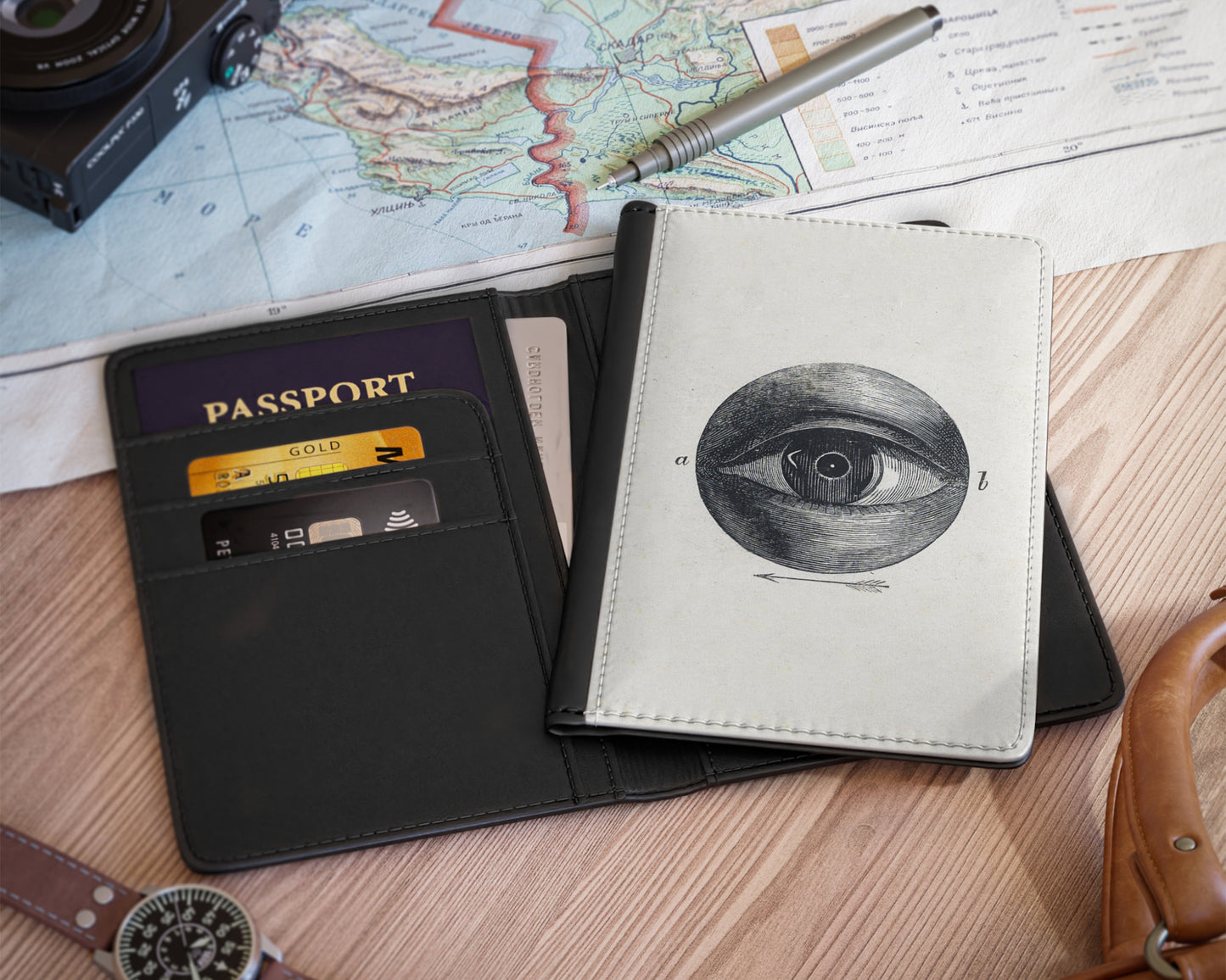 Isaac Weissenbruch - Menselijk Oog Met Een Afwijking passport cover