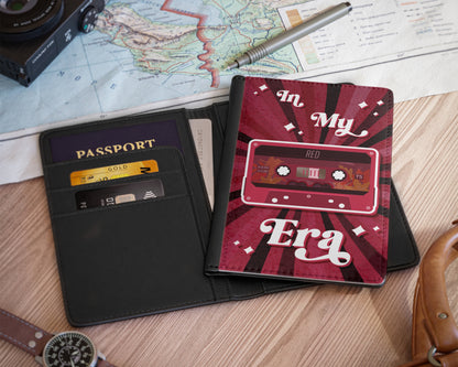 In my Red era vintage cassette tape passport cover