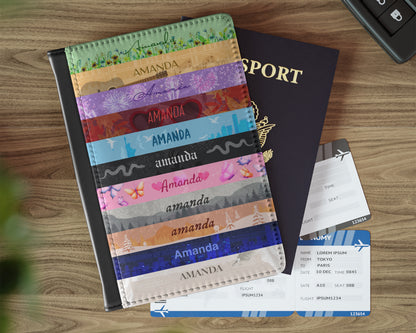 Personalized name Eras passport cover