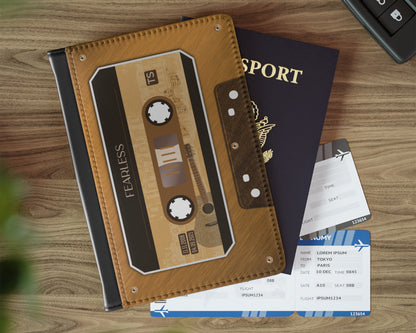 Fearless era cassette tape passport cover