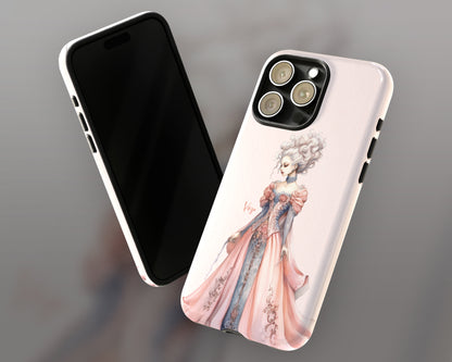 Virgo Zodiac sign watercolor Goddess iPhone case