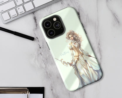 Sagittarius Zodiac sign watercolor Goddess iPhone case