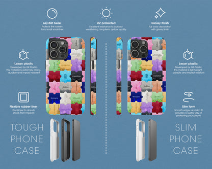The Eras puzzles iPhone case