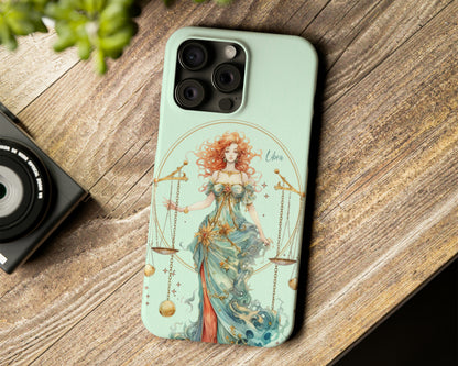 Zodiac sign watercolor Goddesses iPhone case