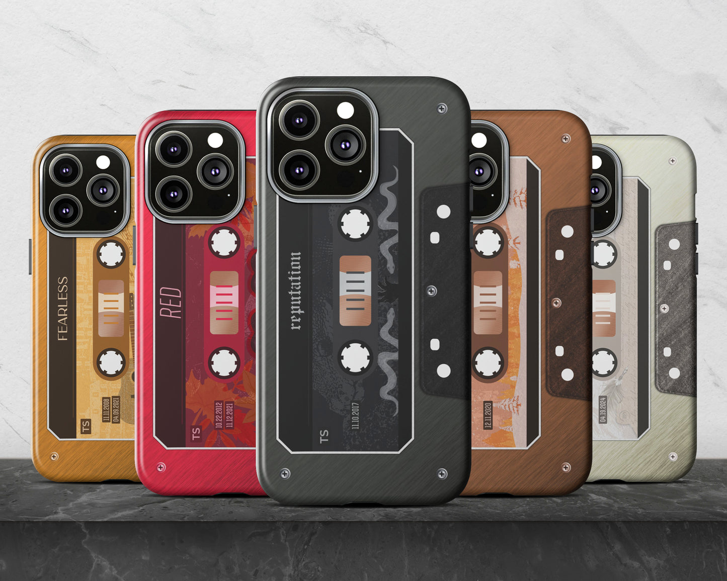 The Eras cassette tape iPhone case
