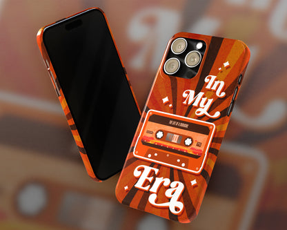 In my Life of Showgirl era vintage cassette tape iPhone case