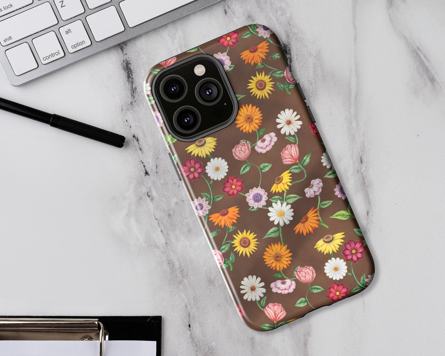 Piano Flowers The Eras Tour iPhone case