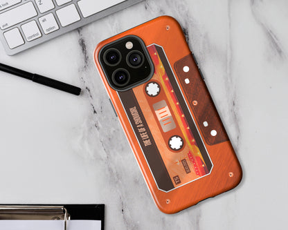 Life of Showgirl era cassette tape iPhone case