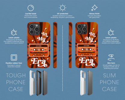 In my Life of Showgirl era vintage cassette tape iPhone case