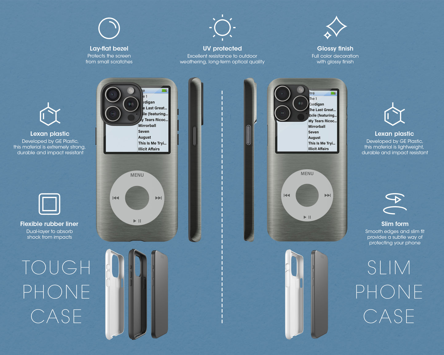 Folklore era iPod Nano style iPhone case