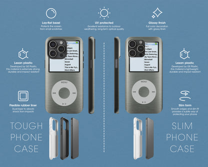 Folklore era iPod Nano style iPhone case