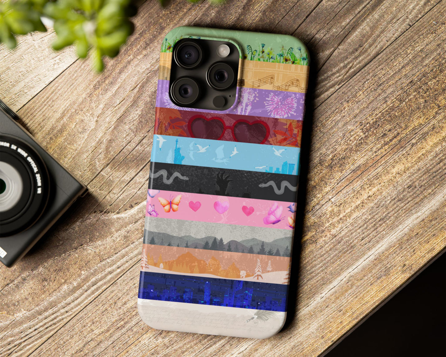 The Eras with no titles iPhone case