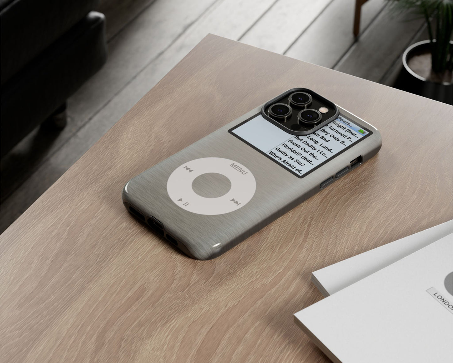 Tortured Poets era iPod Nano style iPhone case