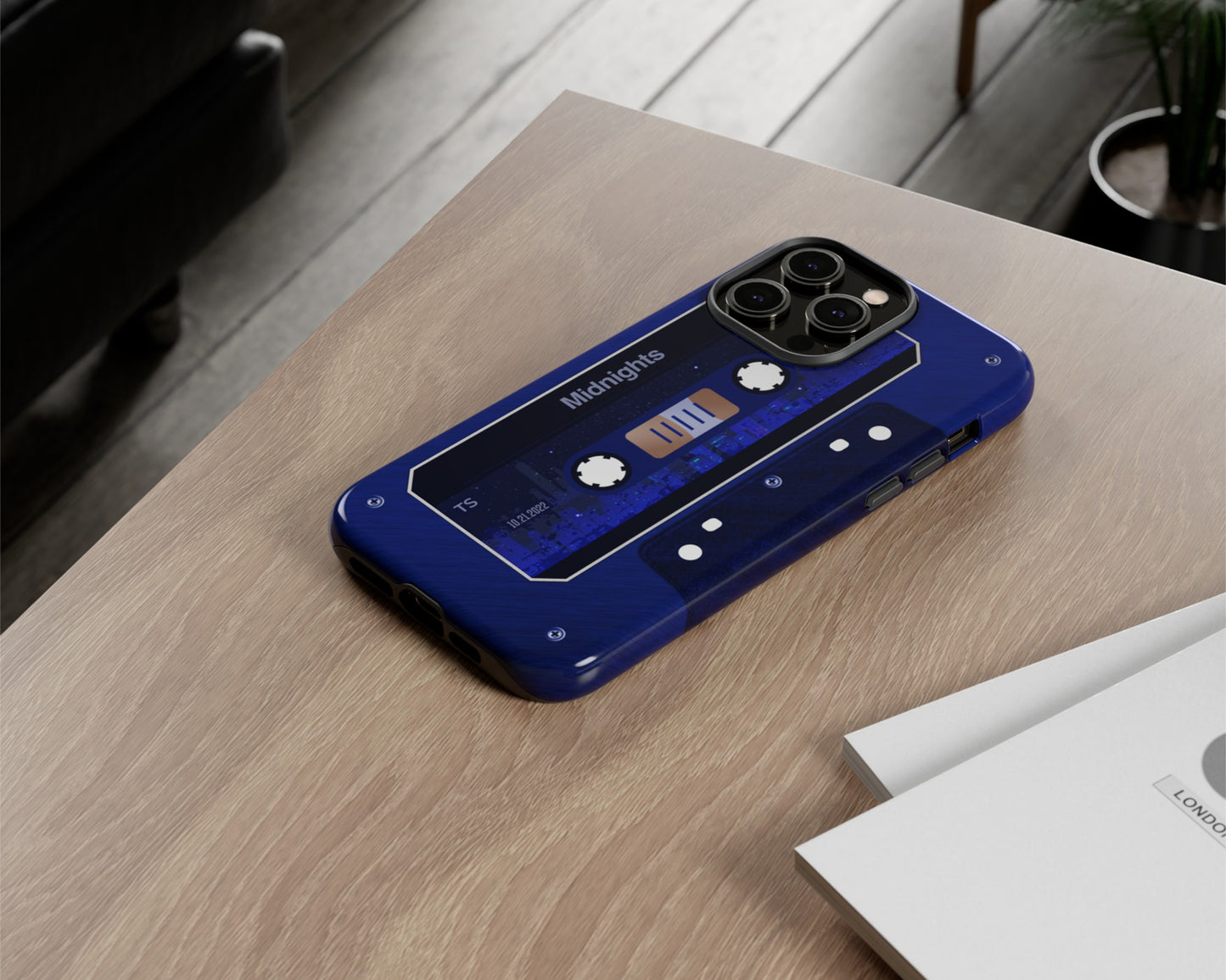 Midnights era cassette tape iPhone case