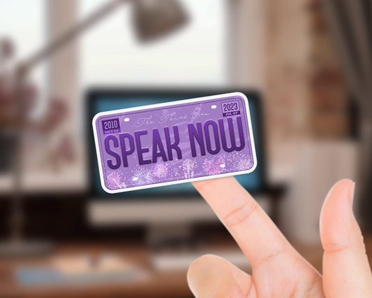 Speak Now era sticker