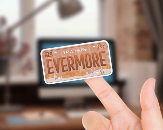 Evermore era sticker