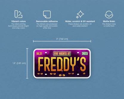 Freddy's (2023) movie sticker