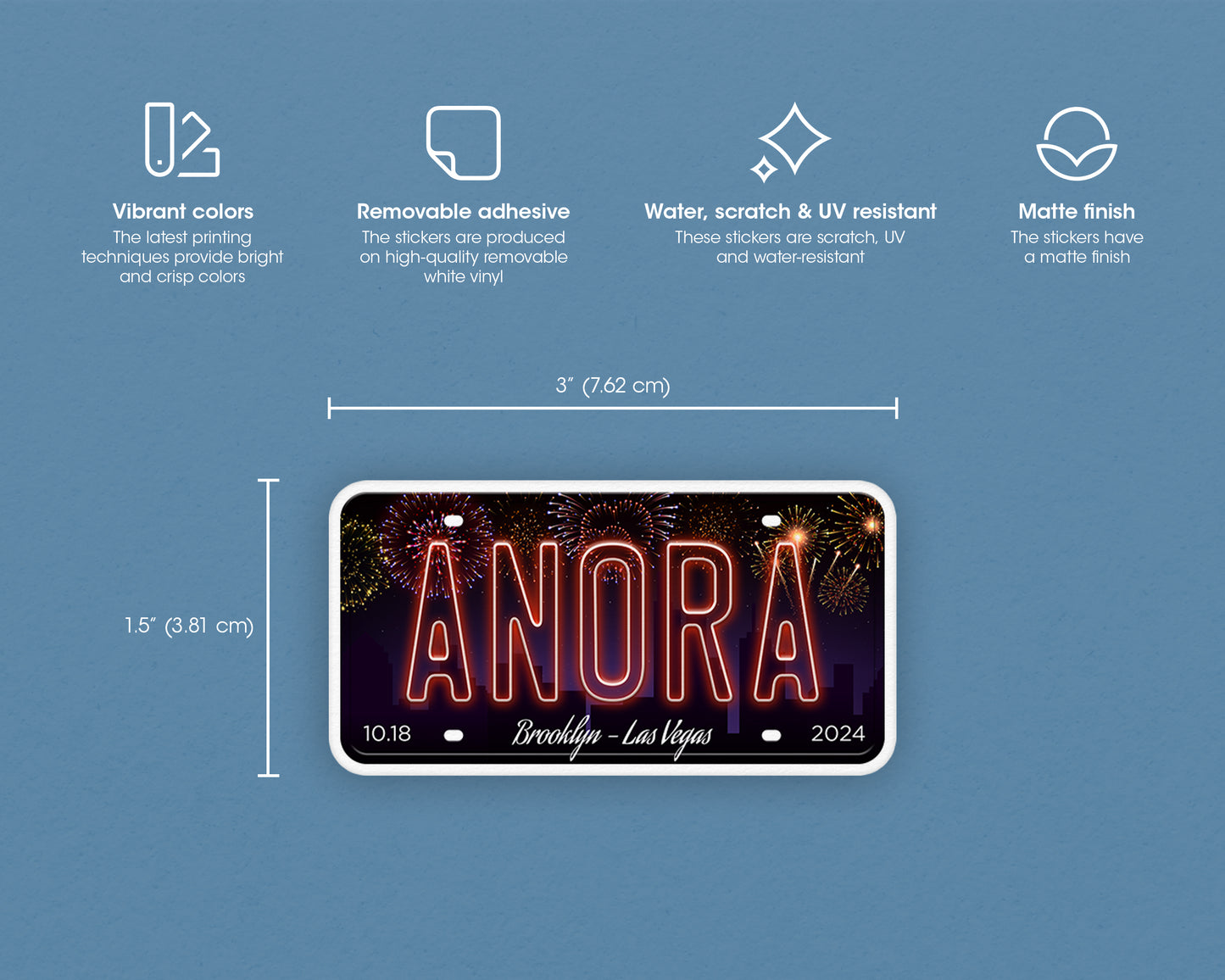 Anora (2024) movie sticker