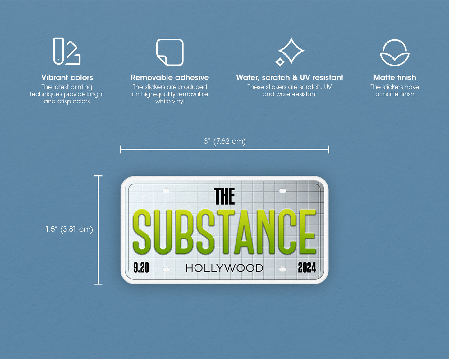 The Substance (2024) movie sticker