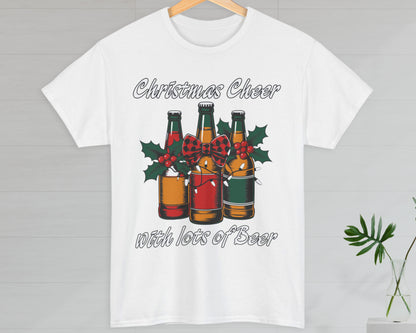 Christmas Cheer with lots of Beer unisex classic graphic tee