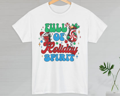 Full of Holiday Spirit unisex classic graphic tee