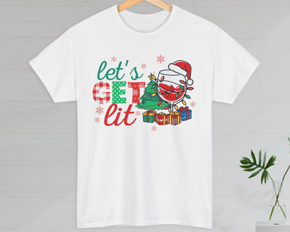 Let's Get Lit unisex classic graphic tee