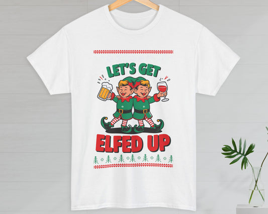 Let's Get Elfed Up unisex classic graphic tee