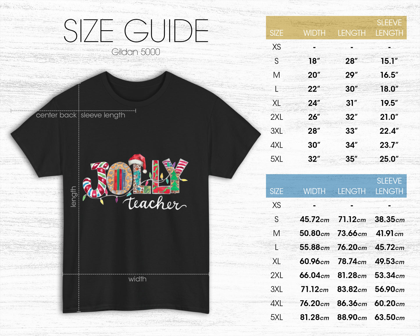 Jolly Teacher unisex classic graphic tee