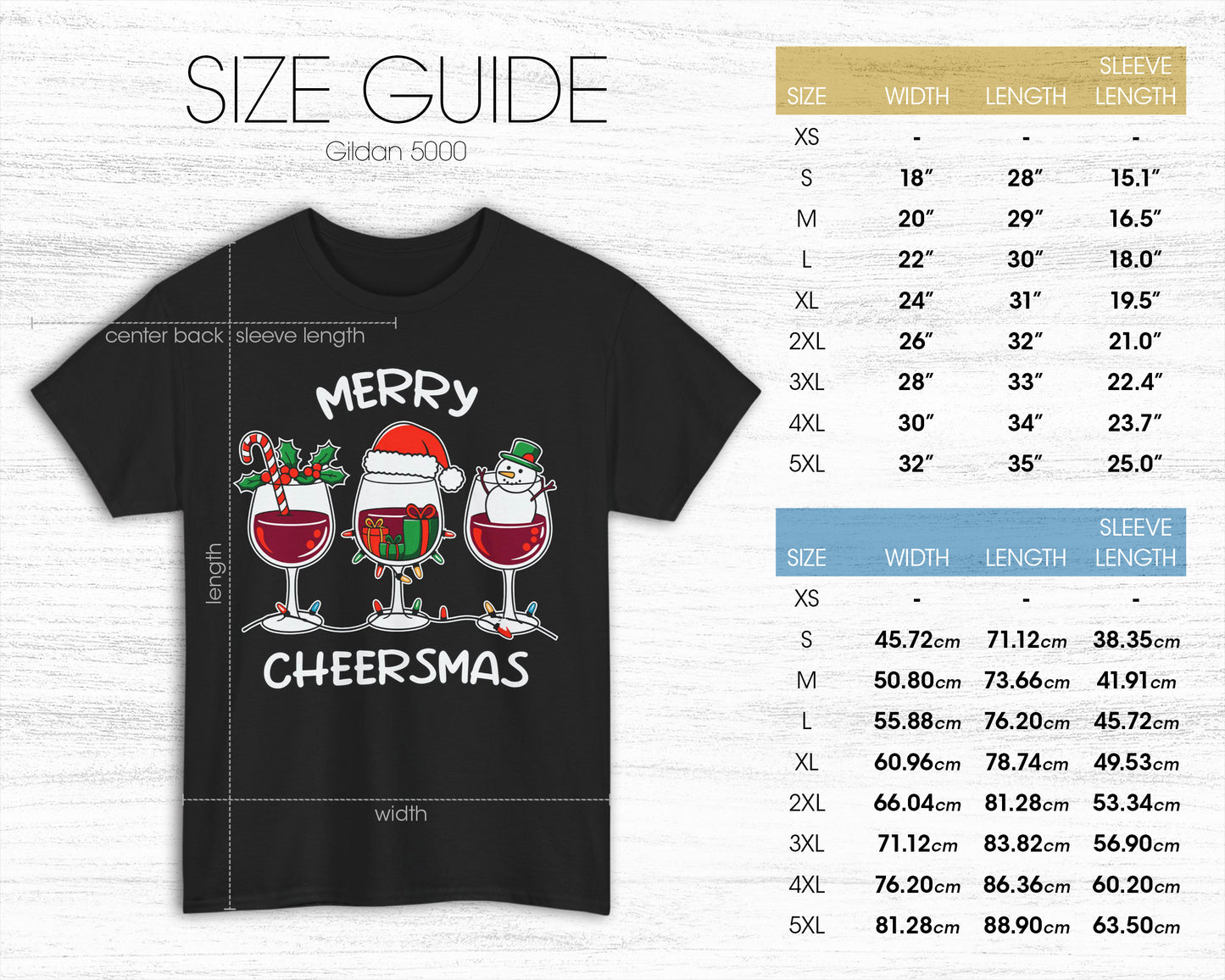 Merry Cheersmas unisex classic graphic tee