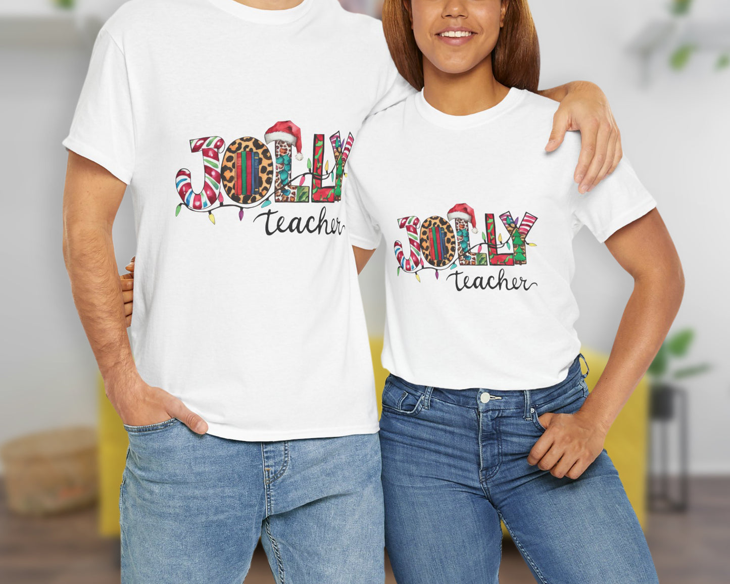 Jolly Teacher unisex classic graphic tee