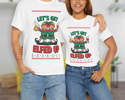 Let's Get Elfed Up unisex classic graphic tee