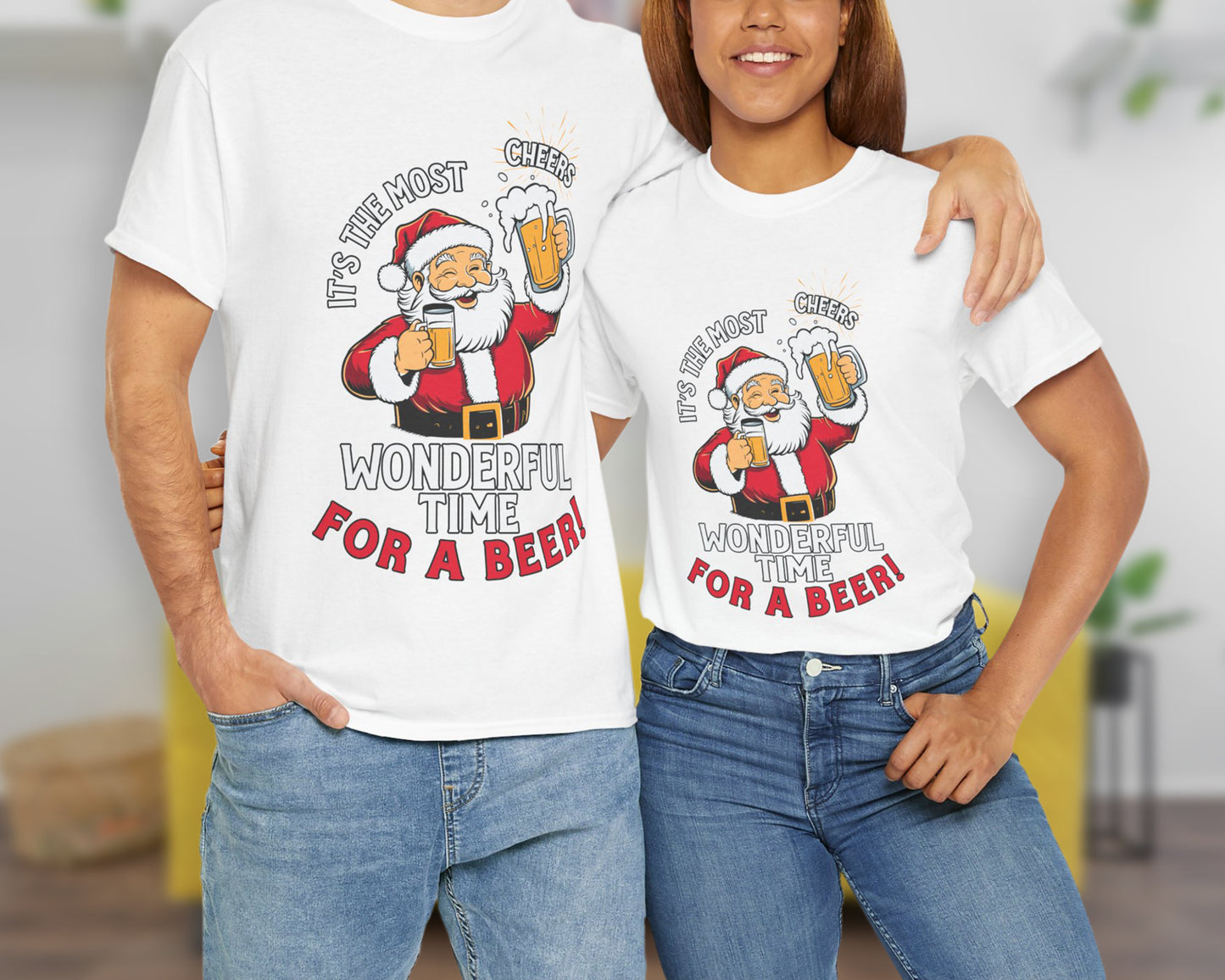 It's the Most Wonderful Time for a Beer unisex classic graphic tee