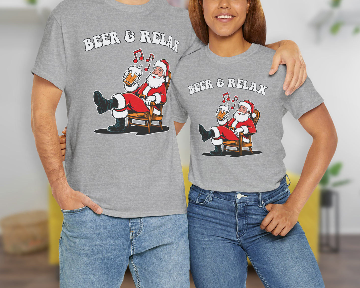 Beer & Relax unisex classic graphic tee