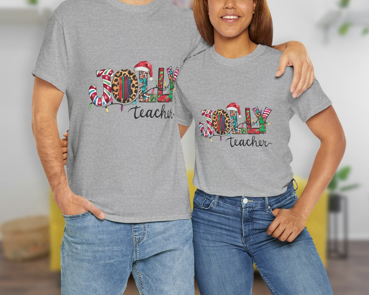 Jolly Teacher unisex classic graphic tee