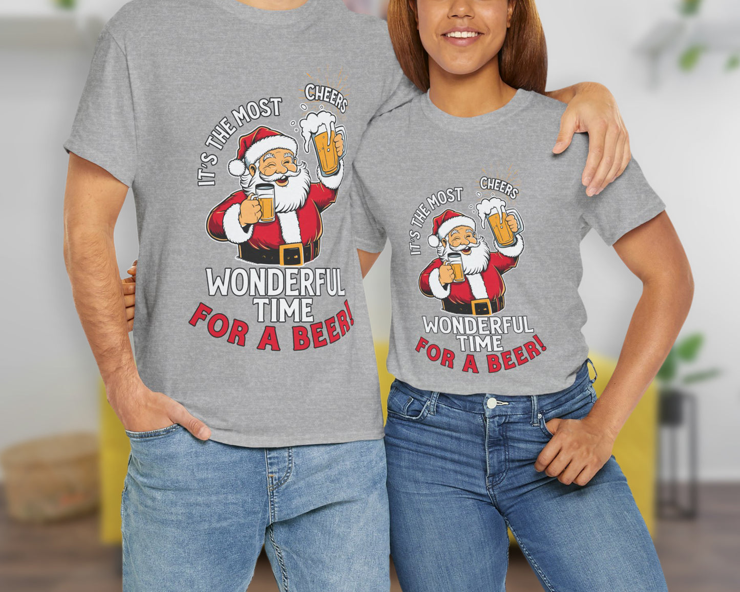 It's the Most Wonderful Time for a Beer unisex classic graphic tee