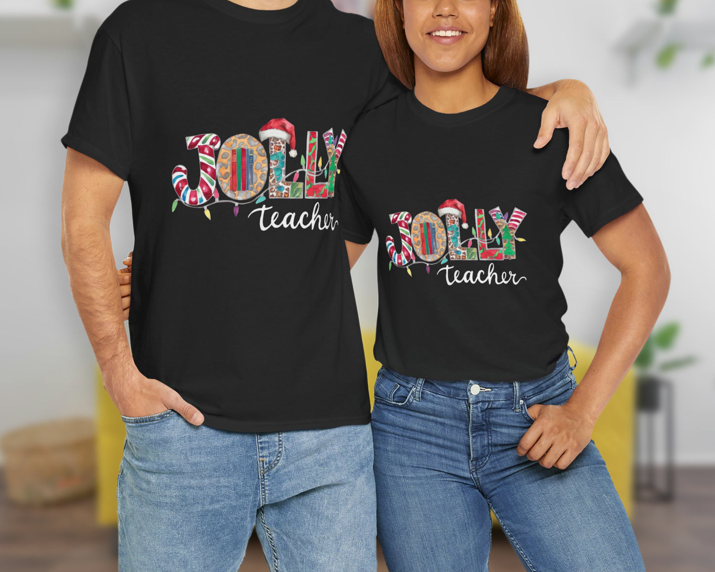 Jolly Teacher unisex classic graphic tee