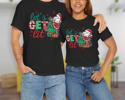 Let's Get Lit unisex classic graphic tee