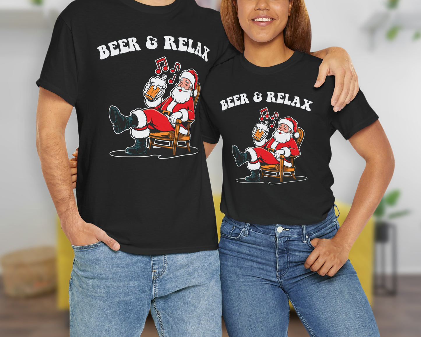 Beer & Relax unisex classic graphic tee