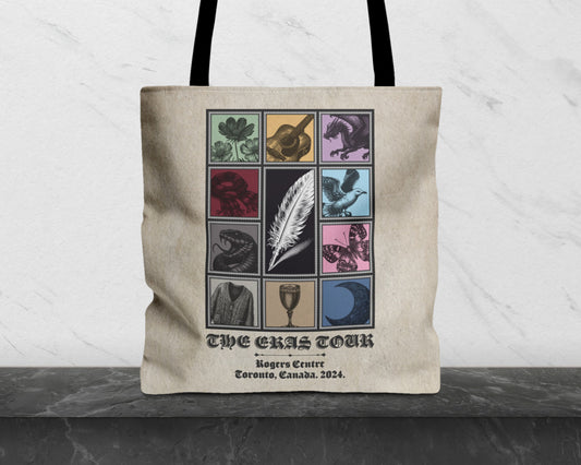 The Eras Tour medieval style tote bag