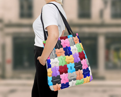 The Eras puzzles tote bag