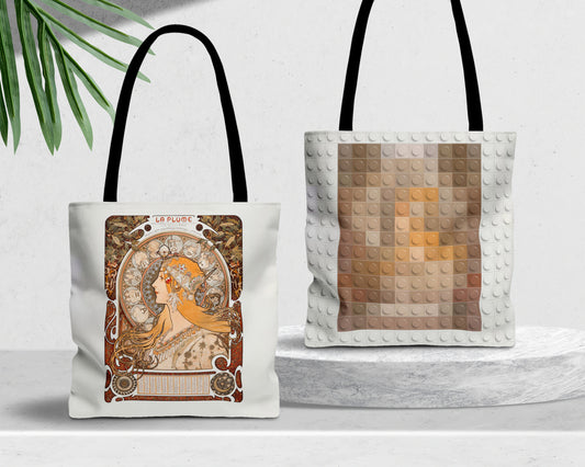 Alphonse Maria Mucha - Zodiaque (La Plume) tote bag